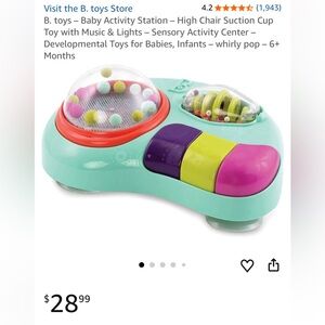 Colorful Sensory Activity Center for Kids